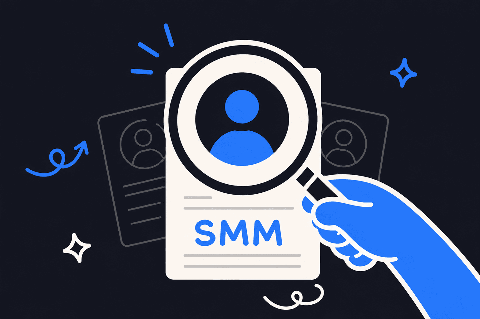 Иллюстрация к поиску SMM-специалиста для hitalent